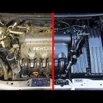 Lavado de motor de coche con vaporeta de mano: eficiente y ecológico